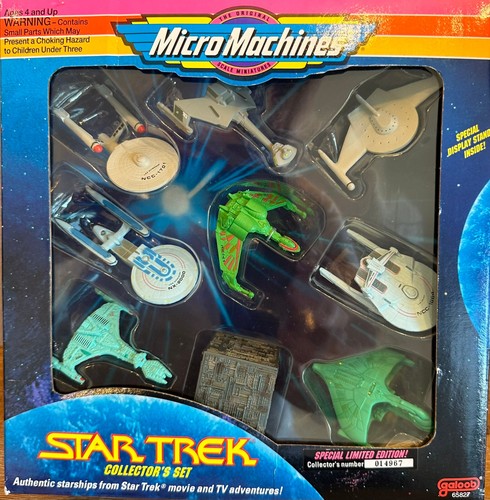 Star trek micro machines - star,