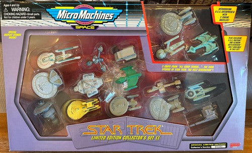 Star trek micro machines set - machines, 2